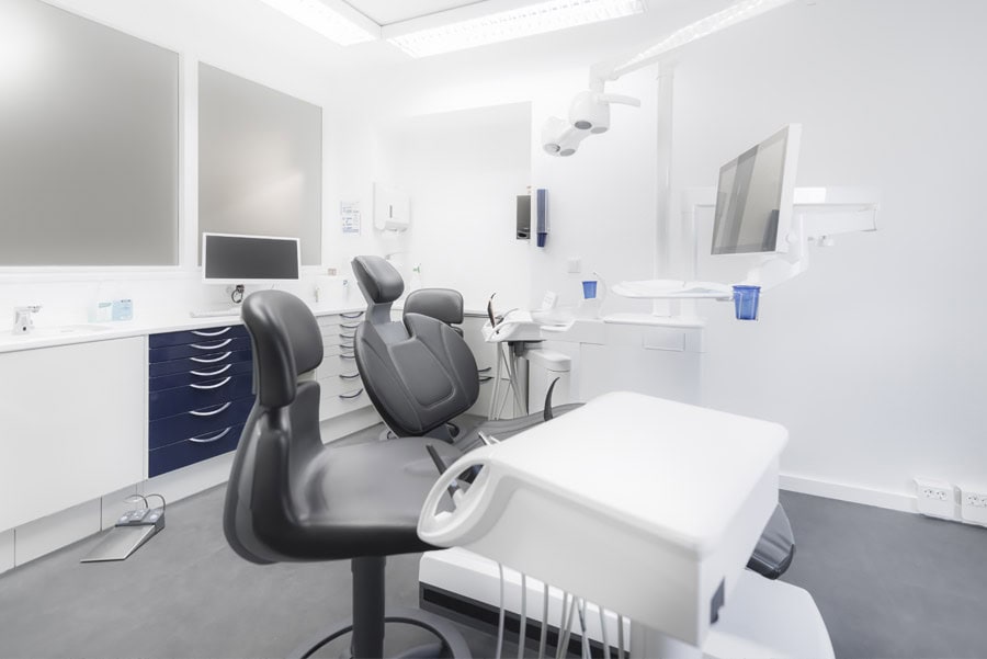Behandlungszimmer 2 der Praxis