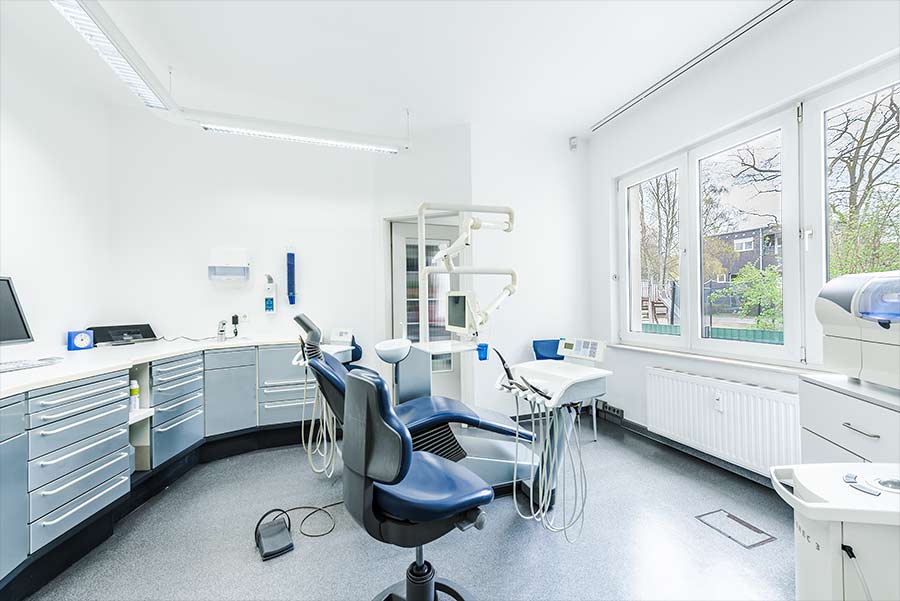 Behandlungszimmer 3 der Praxis